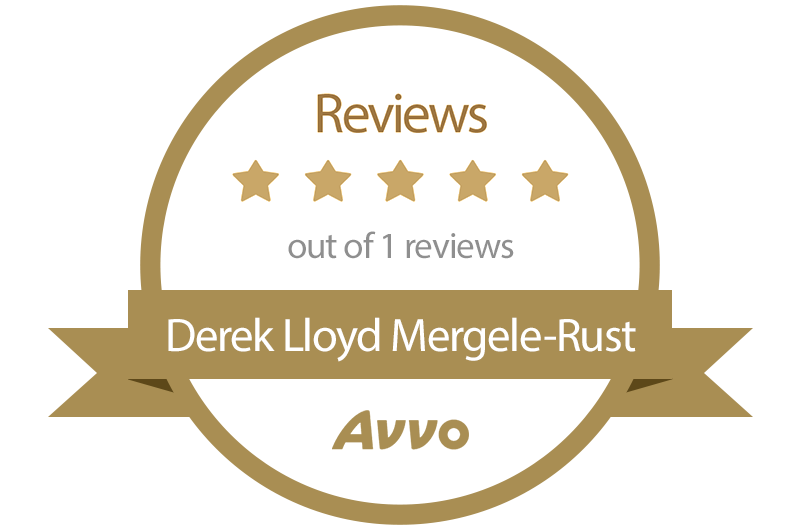 Derek Lloyd Mergele-Rust, Avvo reviews