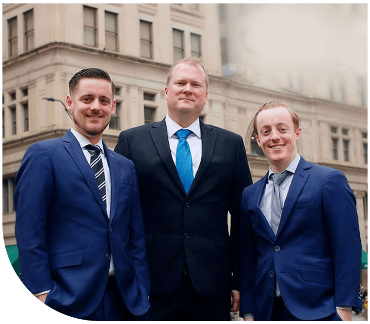 Founding partners Brent Debnam, Michael Debnam, and Derek Mergele-Rust